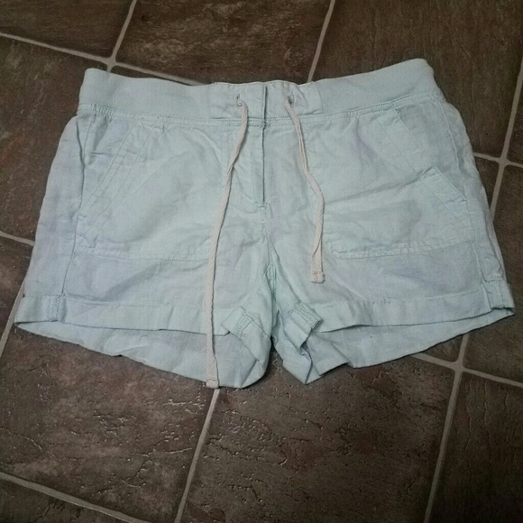 lou and grey linen shorts